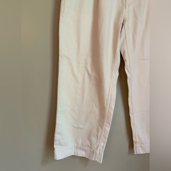 Banana republic cream color jeans denim wide leg
Pleated size xl - Picture 2 of 9